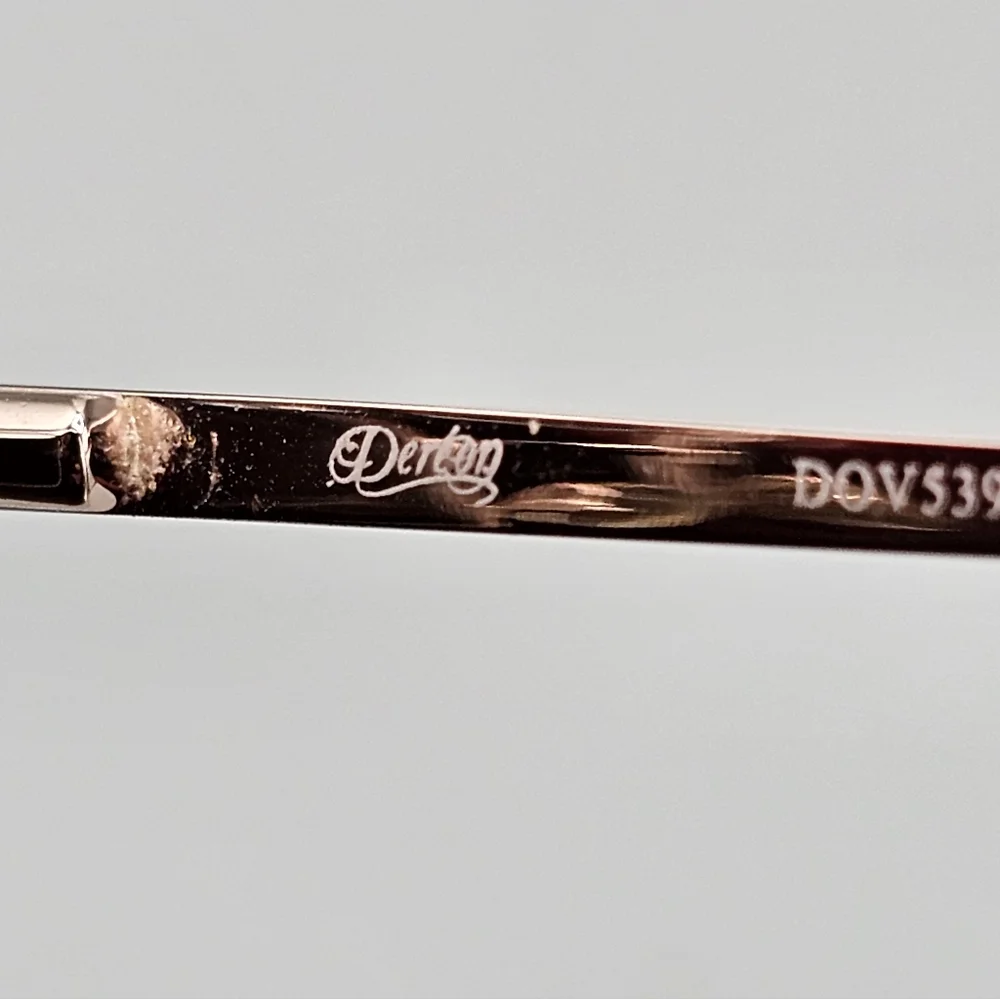 Beyonce Dereon Aviator Rose Gold‎ Metal Eyewear Frames Dov539 52/20 Beehive